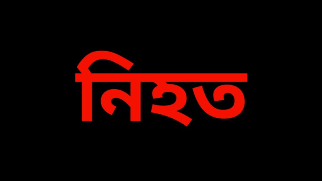 ছবি: নিহত।